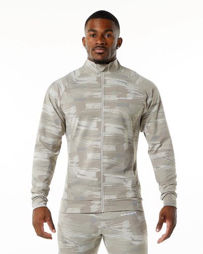 Alphalete 4-Way Stretch Pista Jacket Camuflaje | DNYOJL745
