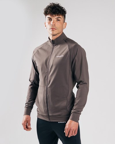 Alphalete 4-Way Stretch Pista Jacket Striker | JWTDBG926