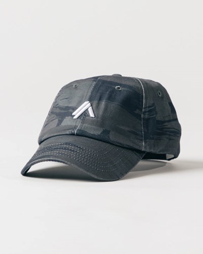 Alphalete Adjustable Cap Gris Camuflaje | DOHMER012