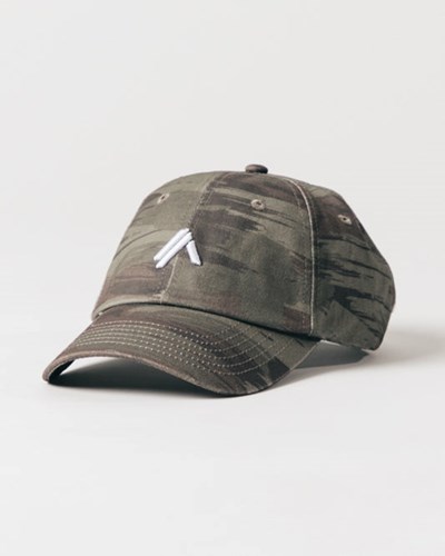 Alphalete Adjustable Cap Verde Oliva Camuflaje | CQKIBM352