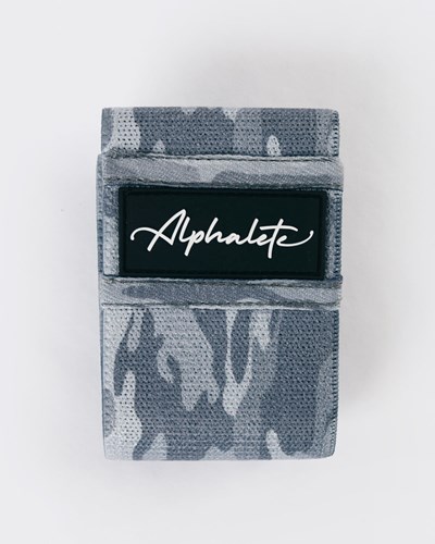 Alphalete Alphalete Glute Band Plateadas Camuflaje | YMGFEQ206