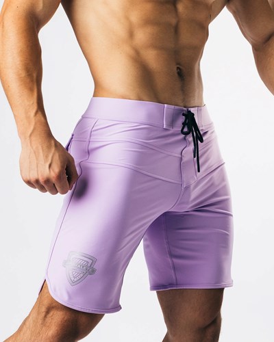 Alphalete Competición Board Corta Ultra Violet | RIDLCW375