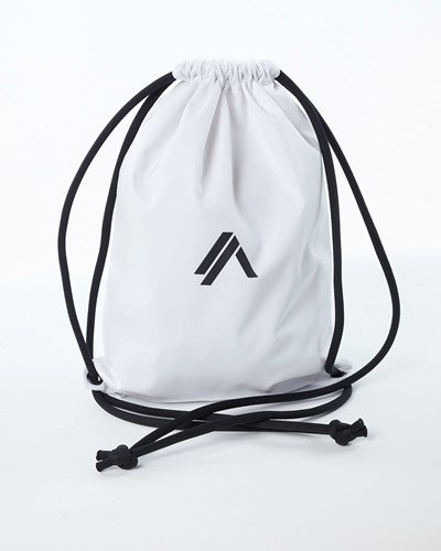 Alphalete Drawstring Bag Blancas | QWOTSN320