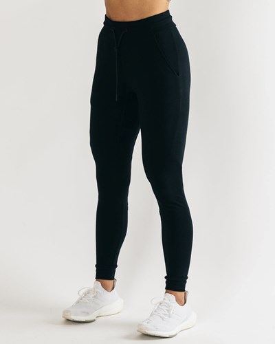 Alphalete Fitted Single-Brushed 29" Jogger Negras | QSMKZT428