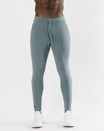 Alphalete Fitted Single-Brushed 30" Jogger Azules | WQRCAX602
