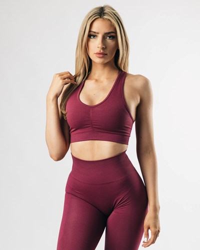 Alphalete High-Impact Seamless Sports Bra Wisteria | BVNDKP063