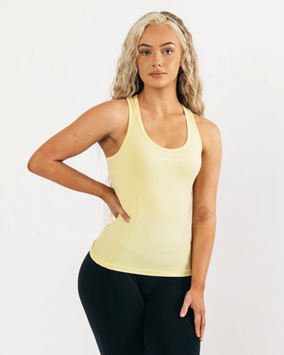 Alphalete High Performance Seamless Tank Lemonade | IOHYKJ812