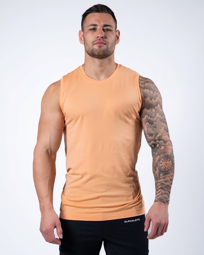 Alphalete High Performance Seamless Tank Coral | SVRWIY234