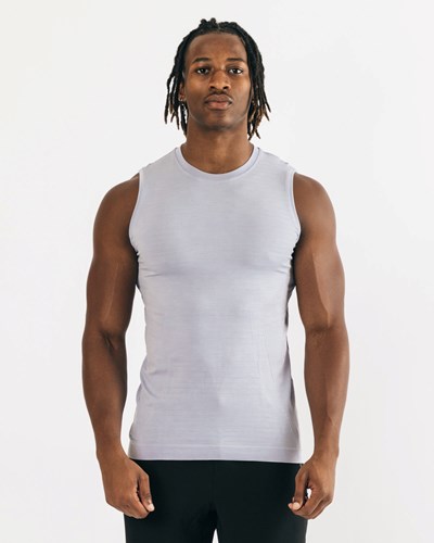 Alphalete High Performance Seamless Tank Moradas Claro | VHPTBY532