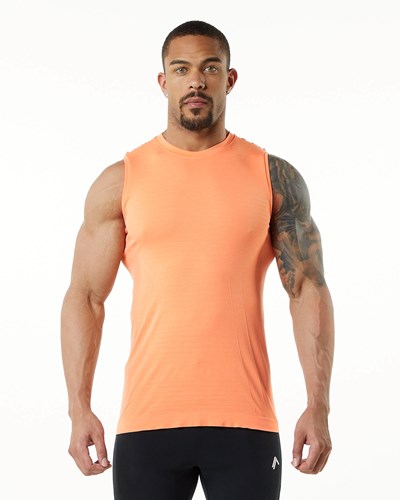 Alphalete High Performance Seamless Tank Faded Day Tripper | YRQBEC369
