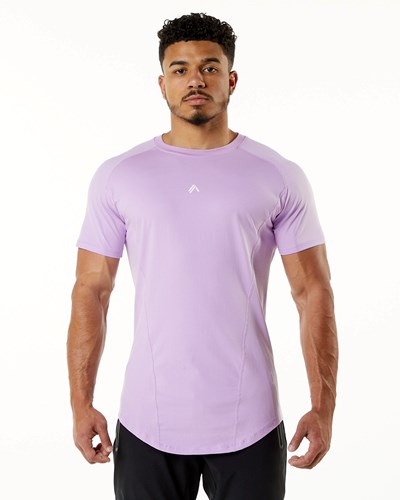 Alphalete High Performance Tee Lavanda | VFDKZM308