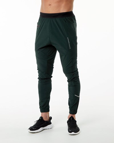 Alphalete Ligeros 4-Way Stretch 29" Entrenamiento Pant Verde | GVOALM025