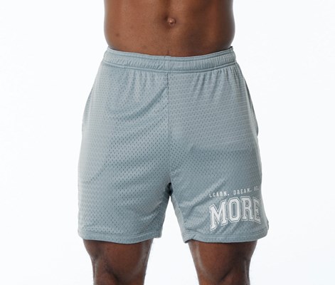 Alphalete Luxury Forro 4-Way Stretch Mesh Corta Azules | JWUMZS348