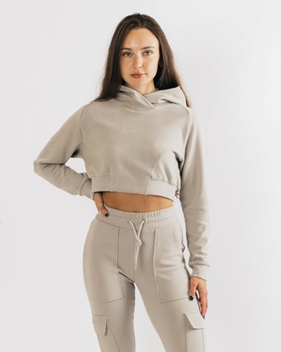 Alphalete Relaxed Single-Brushed Pullover Hoodie String | YQMNXJ876