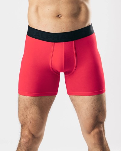 Alphalete Respirable Modal Boxer Brief Magenta | ZDTLWA724