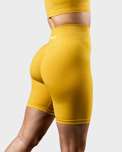 Alphalete Seamless Scrunch 7.5" Corta Golden Hour | DBQHJR807