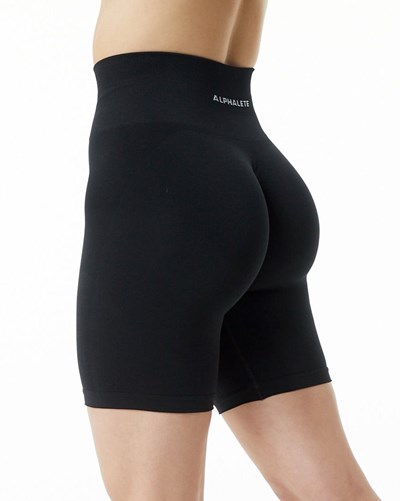 Alphalete Seamless Scrunch 7.5" Corta Negras | LQXYTW530