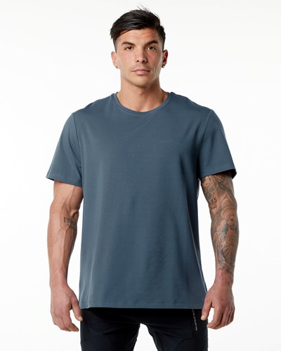 Alphalete Set-In Sleeve Tee Azules | NPRZBS924