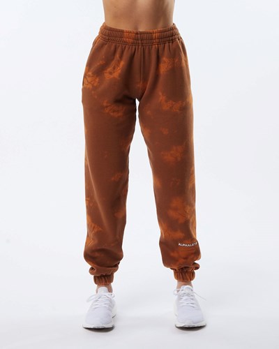 Alphalete Washed 30" Fleece Jogger Penny | HYMXBU140