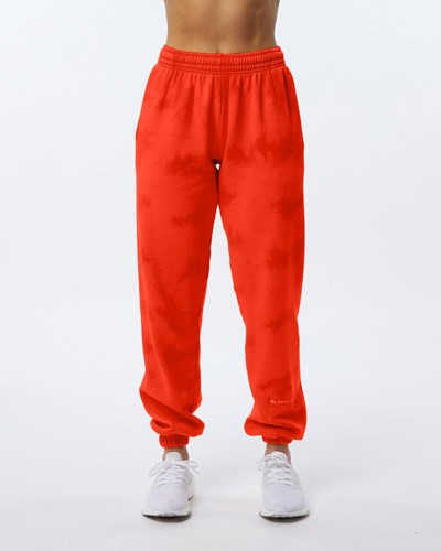 Alphalete Washed 30" Fleece Jogger Strawberry | QIHATS720