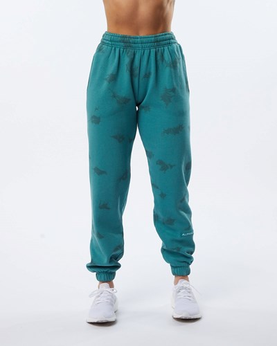 Alphalete Washed 30" Fleece Jogger Submarine | KVJAPF106