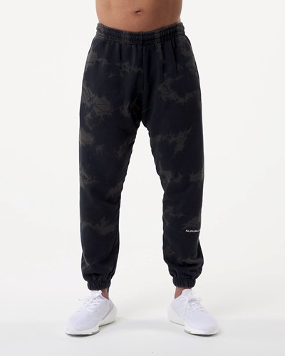 Alphalete Washed 31" Fleece Jogger Negras | UPHDCL524