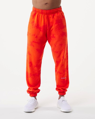 Alphalete Washed 31" Fleece Jogger Strawberry | IXLGWS782
