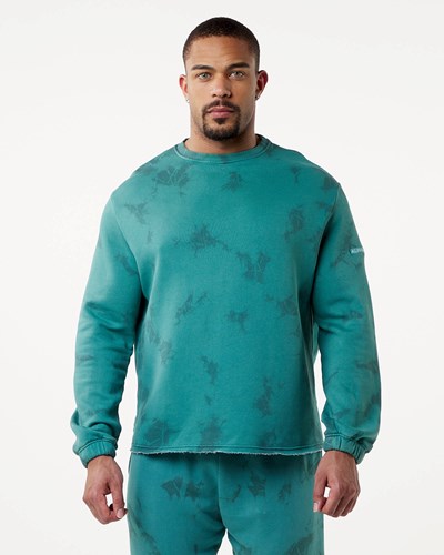 Alphalete Washed Fleece Sueter Submarine | OQYREU541