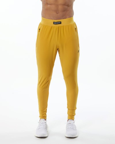 Alphalete Woven 4-Way Stretch 29" Pant Amarillo | YIGMXO734