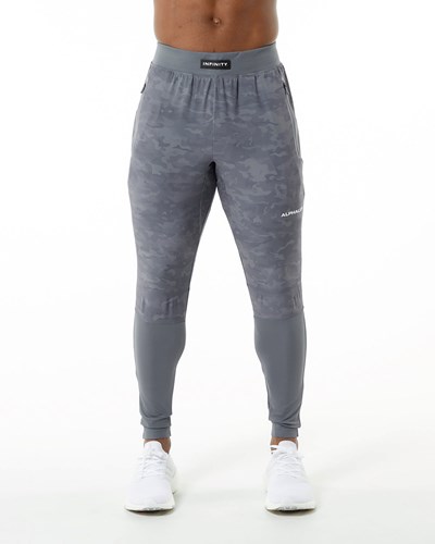 Alphalete Woven 4-Way Stretch 29" Pant Gris | GOQMJN861