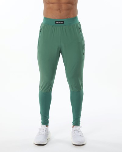Alphalete Woven 4-Way Stretch 29" Pant Verde | OSUELX168