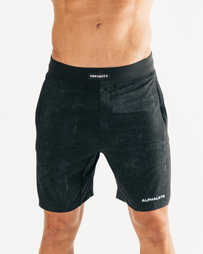 Alphalete Woven 4-Way Stretch 7" Corta Static Noise | QJXDIN784