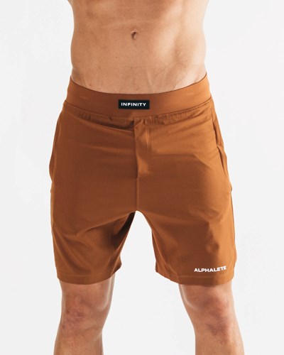 Alphalete Woven 4-Way Stretch 7" Corta Spice | VORUPK089