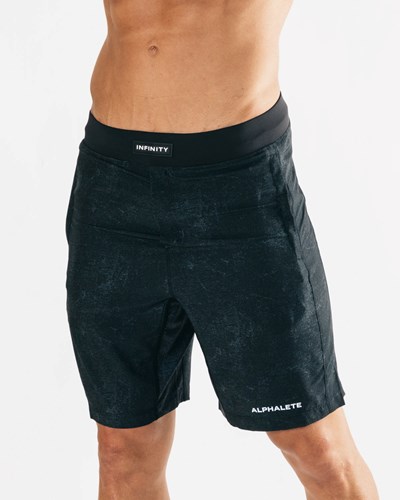 Alphalete Woven 4-Way Stretch 9" Corta Static Noise | OASJUP243