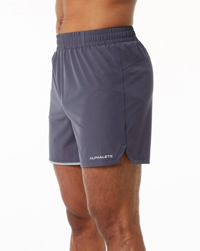 Alphalete Woven Entrenamiento Corta Moradas | RTPDON691